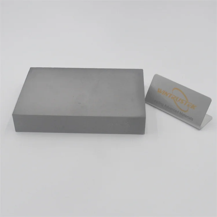 Heat Resistant Silicon Carbide Refractory Plates SSIC/RBSIC/SIC Plate/Block