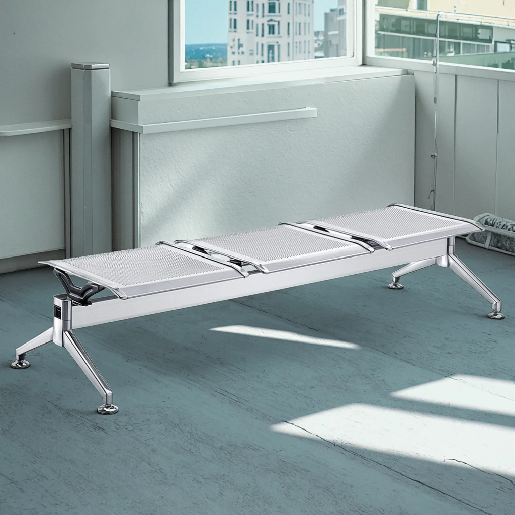 Compact Stainless Steel Seating Urban High-Density Applications 2