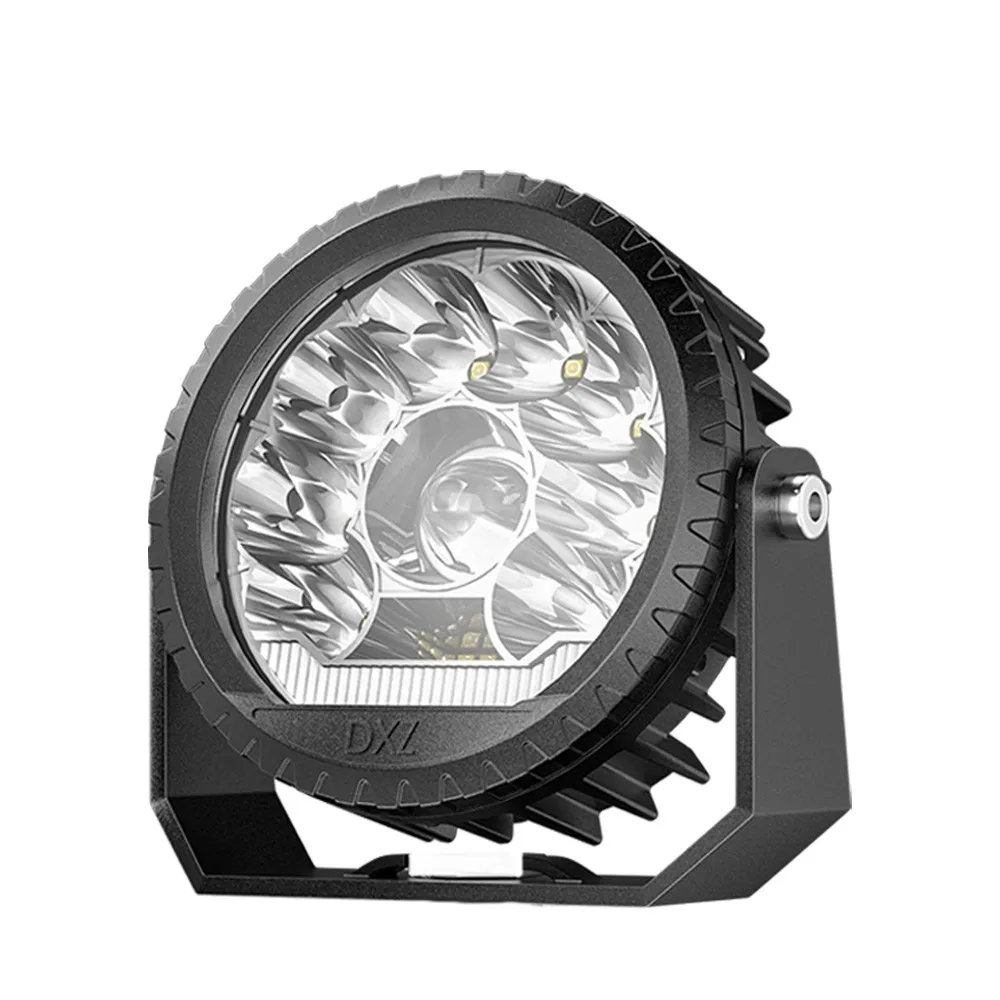 4.5' Square LED Pod Lights, 126W LED White Spotlight Fog Lights off Road Driving Roof Buper Lights LED Light Bar with Red Angel Eye DRL arker - LED Work Light, LED Truck 4.5' Square LED Pod Lights, 126W LED White Spotlight Fog Lights off Road Driving Roof Buper Lights LED Light Bar with Red Angel Eye DRL arker - LED Work Light, LED Truck