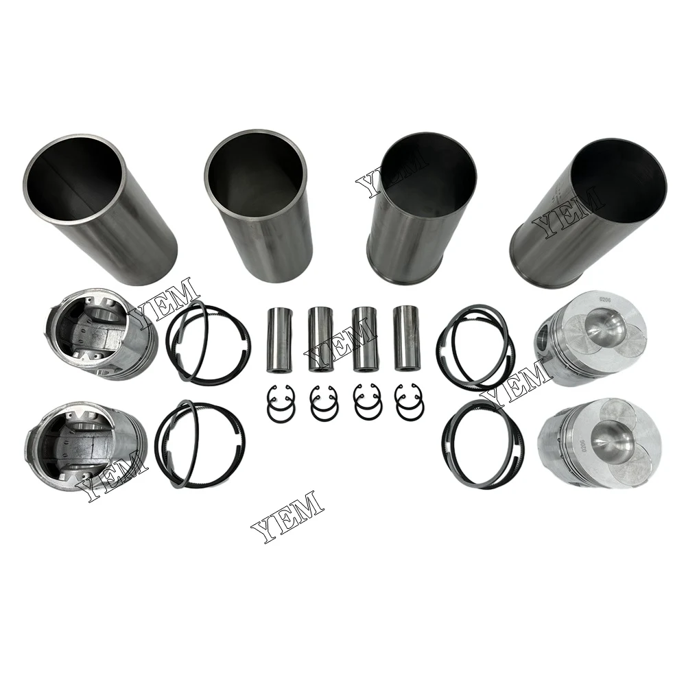 Engineering Machinery Part Good Quality Cylinder Liner Kit for DB33 Fit Doosan Diesel Engine 4