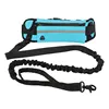 Blue-sports waist pack with traction rope