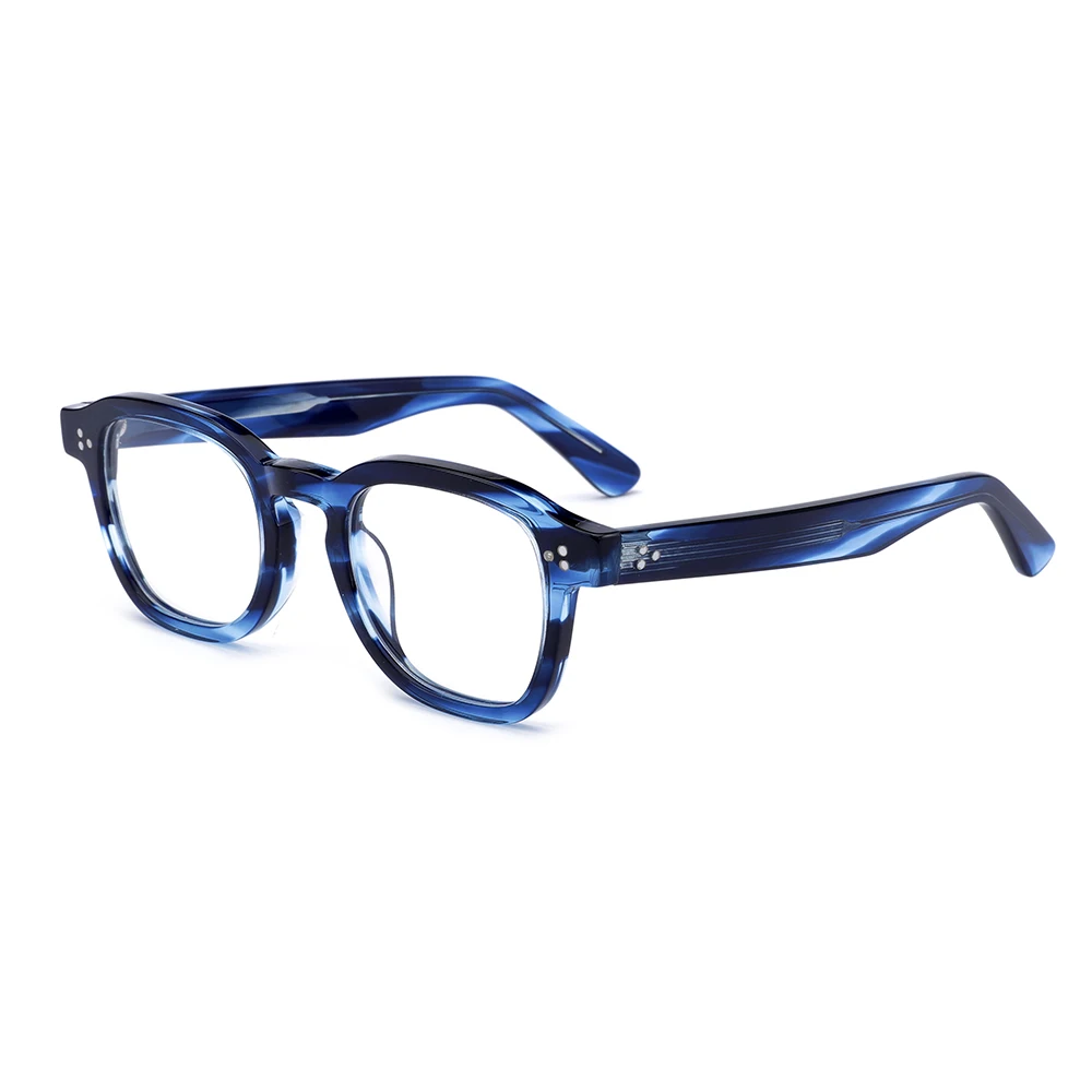 Retro Square Thickness Acetate Eyewear Eyeglasses Frames For Eye