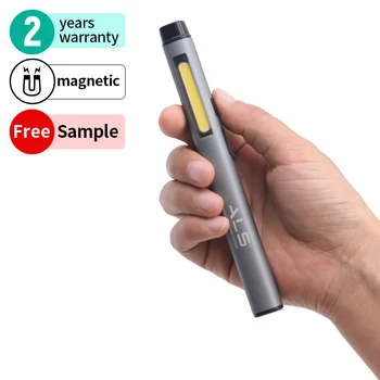 ALS 150lm Rechargeable Magnetic LED Pen Light Portable Flashlight