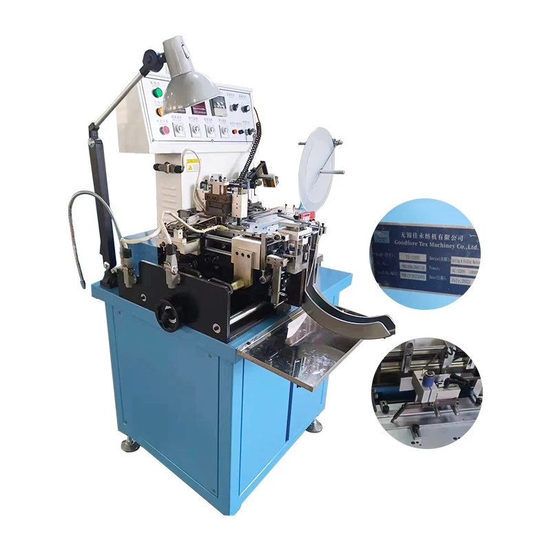 Full Automatic ultrasonicTextile machine label cutting and folding machine