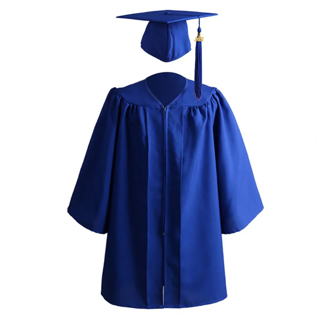 100% Matte Polyester White Kindergarten Graduation Robes 100% Matte Polyester White Kindergarten Graduation Robes
