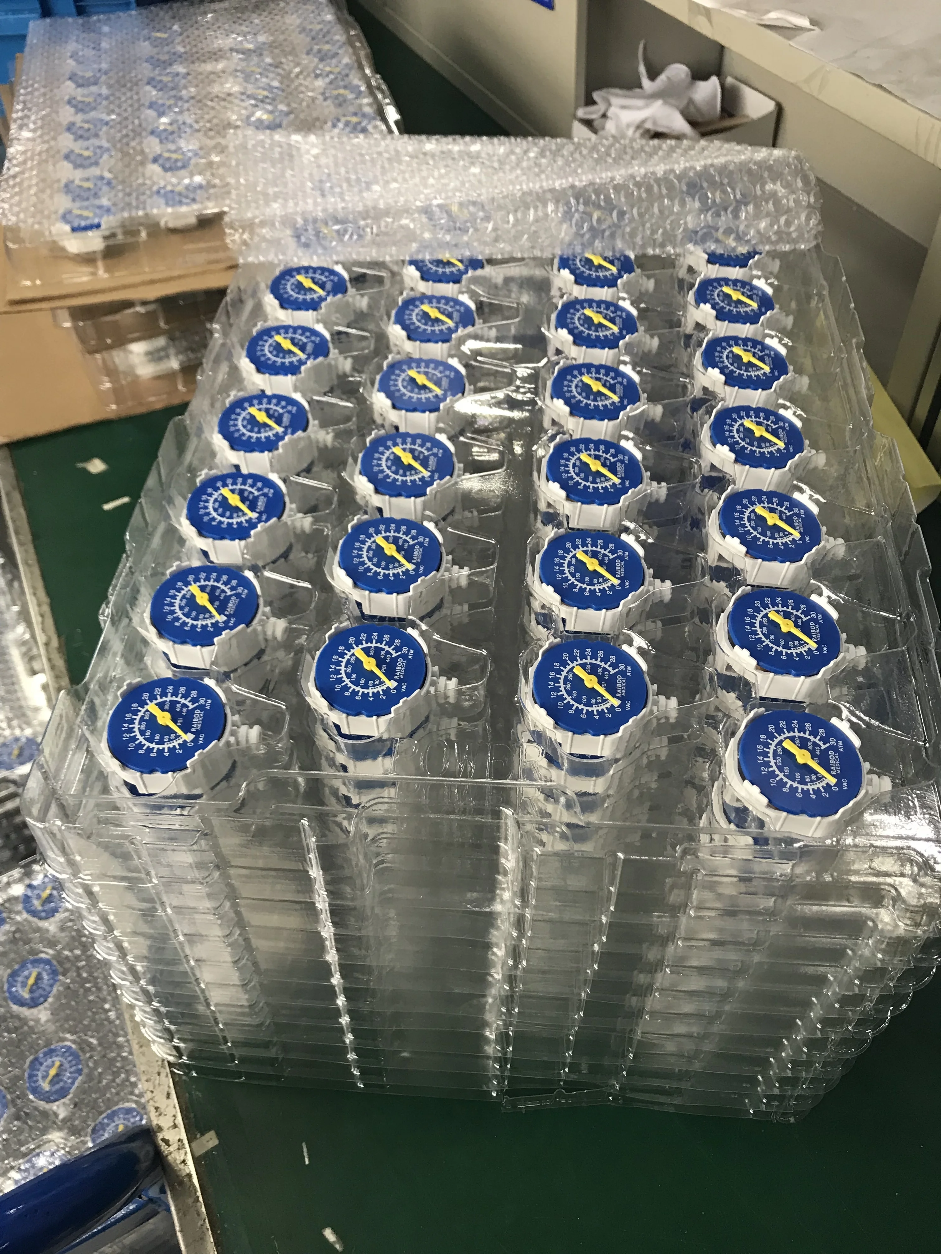 Factory Customized 30ATM Medical Manometer for Infiltrator Angioplasty Balloon Syringe