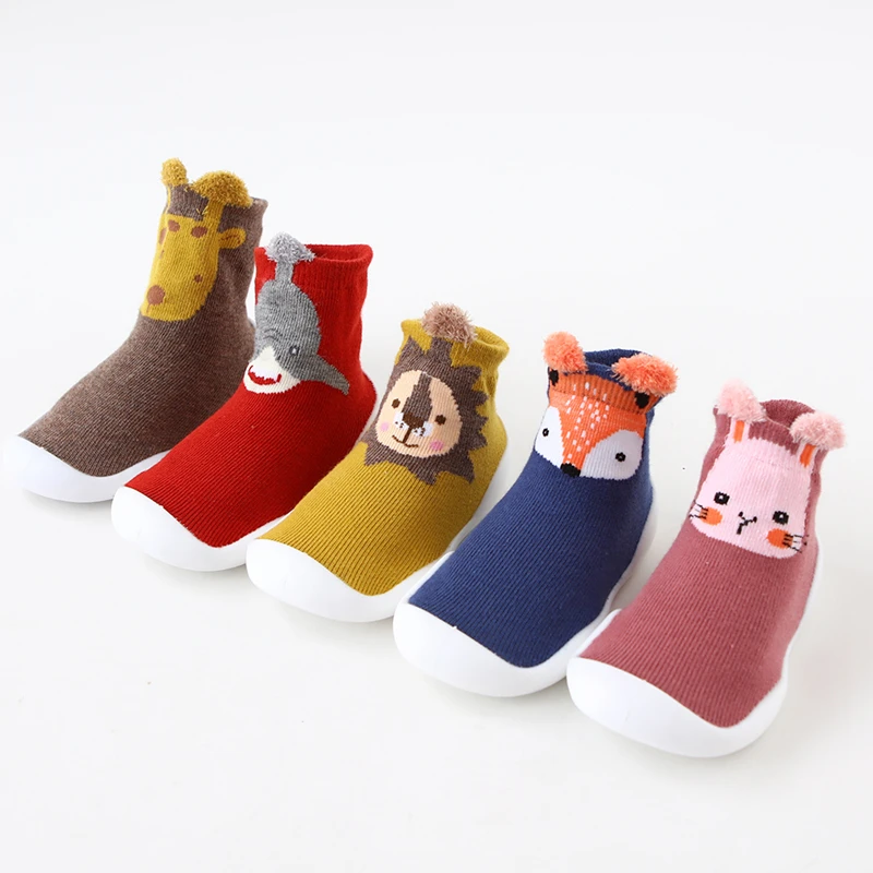 Shanghai XIETONG Wholesale 3D Baby Animal ocks,3 Pairs
