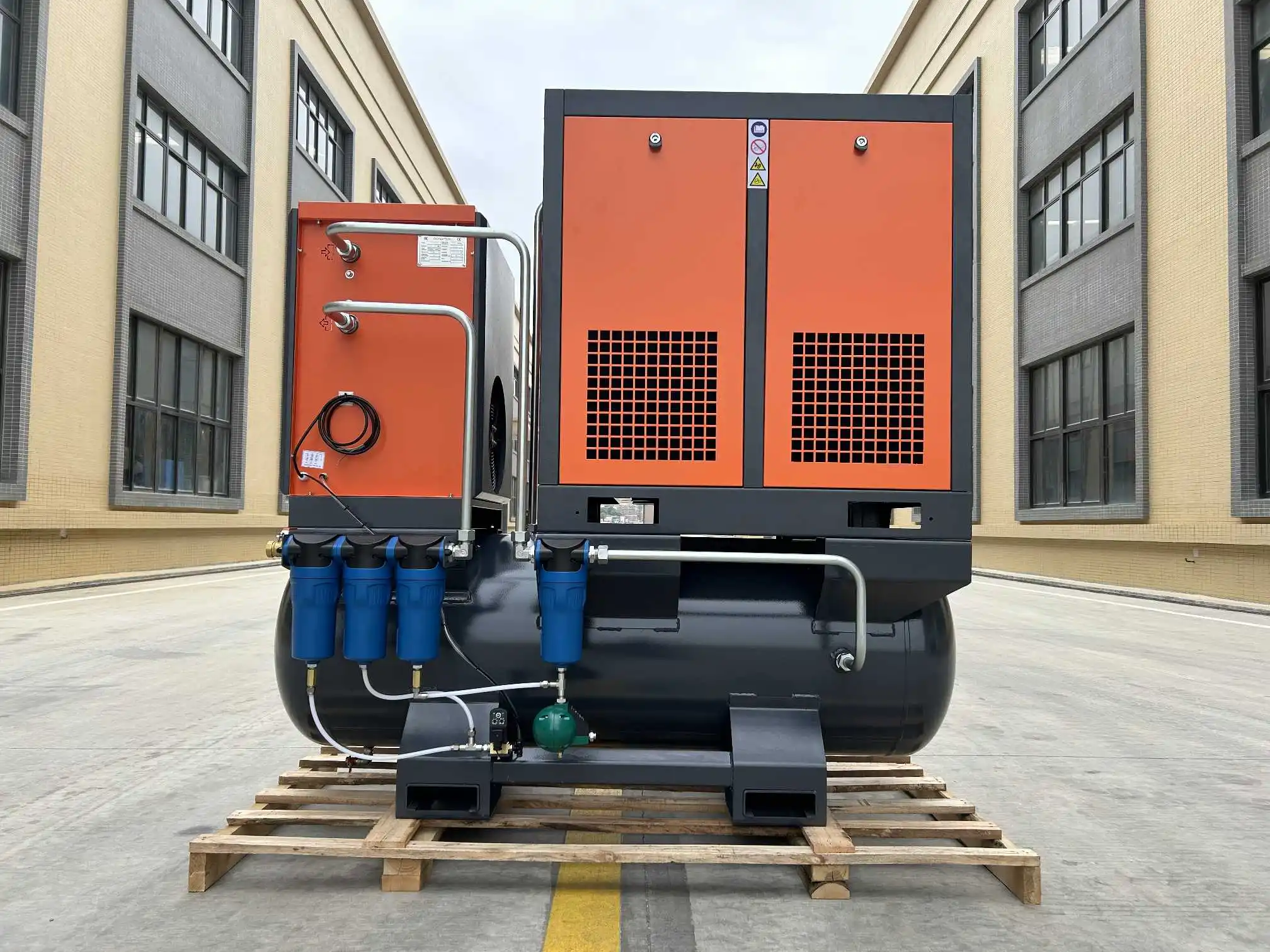 16bar Screw Compressor PM VSD for Laser Cutting Machine