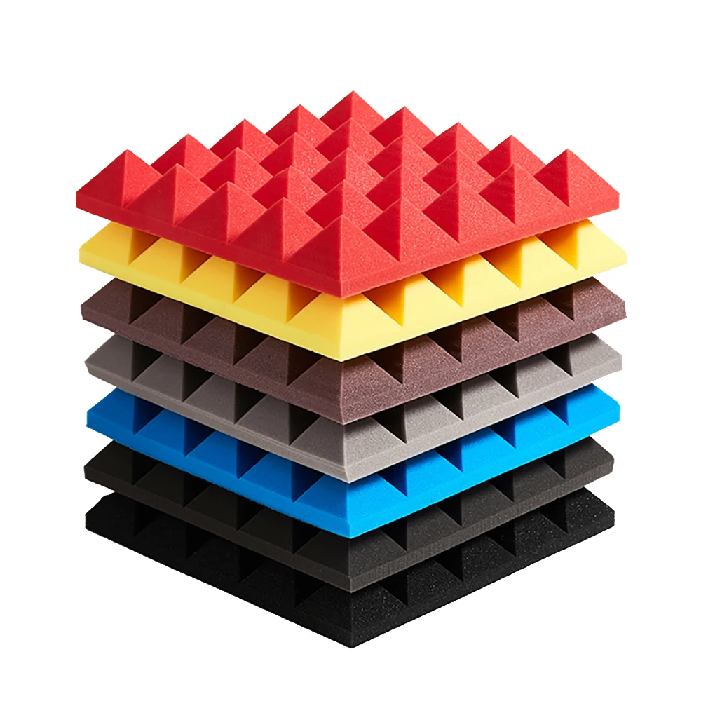 Factory-Sold Studio Sound Acoustic Foam Pyramid for Hall Applications Solution for Sound Absorption