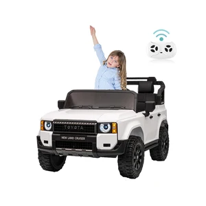 Licensed 12V Electric Kids Car Battery Ride-on Car with 2 Seats and Music for Children Aged 2 to 4 Years