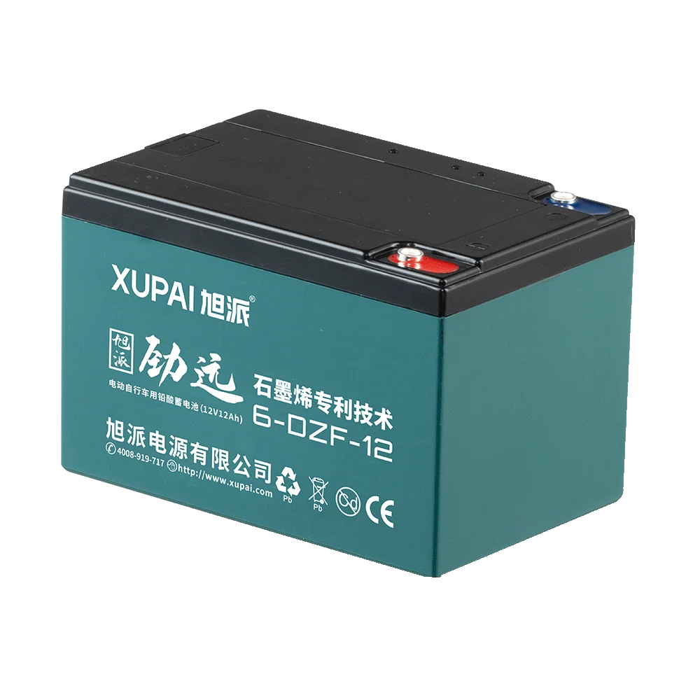 Original XUPAI 12V 12Ah Rechargeable Lead Acid Battery for