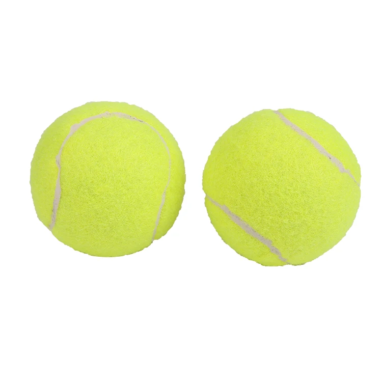 Фабричная оптовая продажа, изготовленный на заказ логотип, натуральные резиновые профессиональные тренировочные прочные теннисные мячи