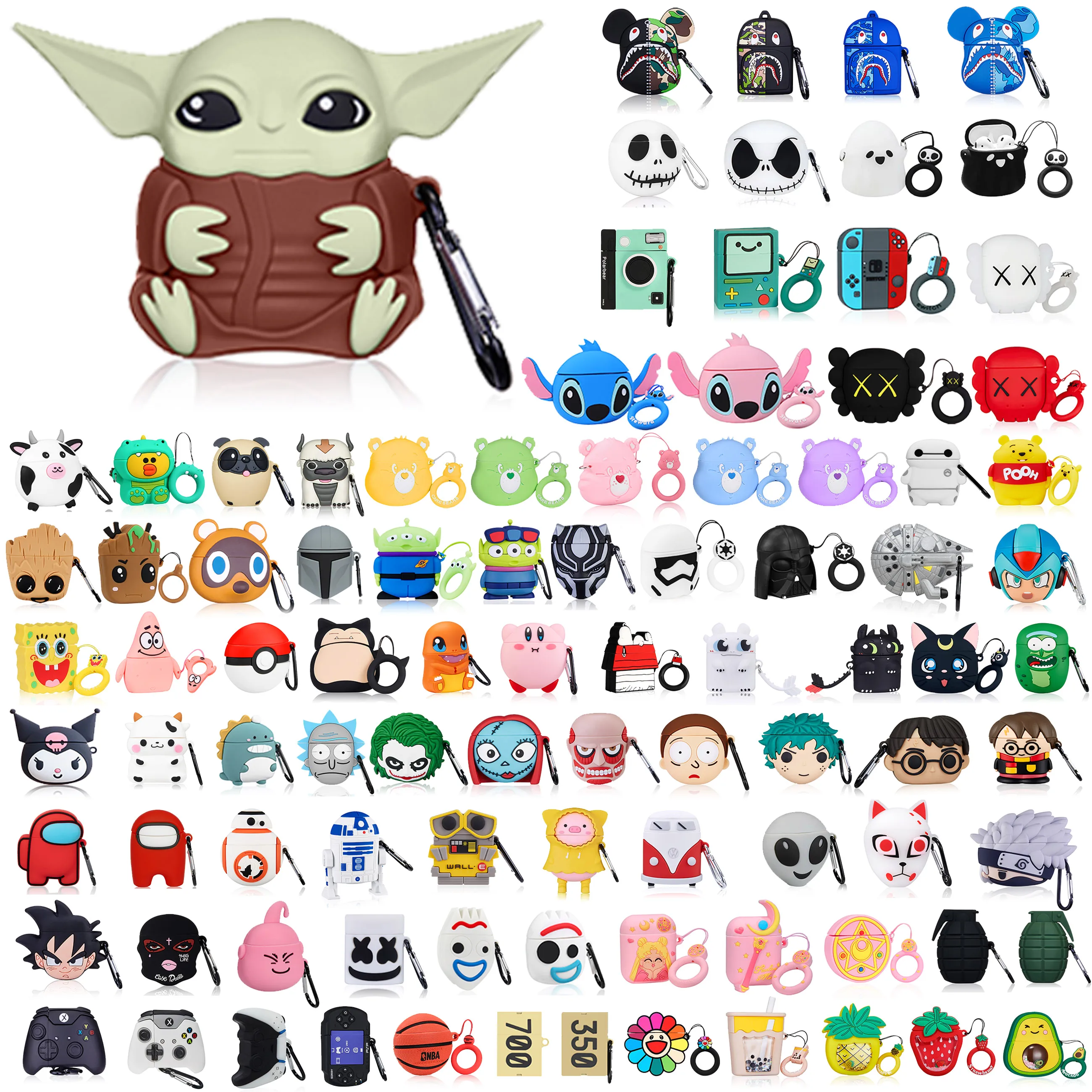 Cute Characters For Airpod Regular For Apple Airpods Case 3d Cartoon