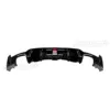 Bilateral dual exit out light Gloss Black