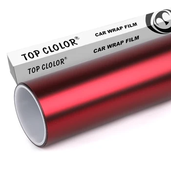 High Quality Metallic Roman Red Car Color Change Film Vinyl Body Film Decorative Film