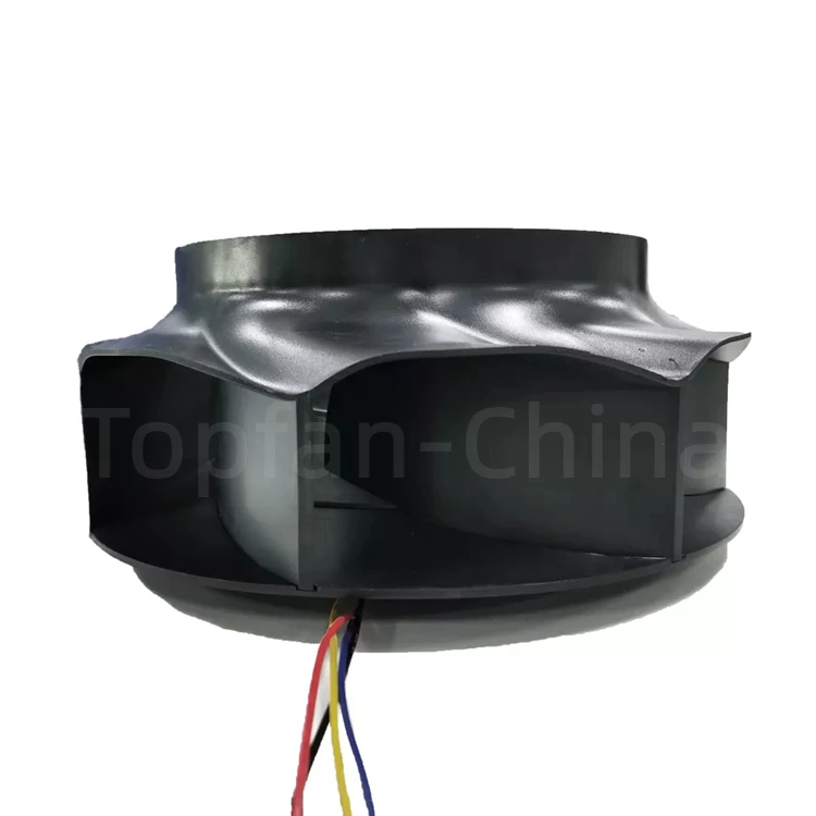 225mm Industrial High Temperature Resistant Impeller External Motor Centrifugal Blower Fan