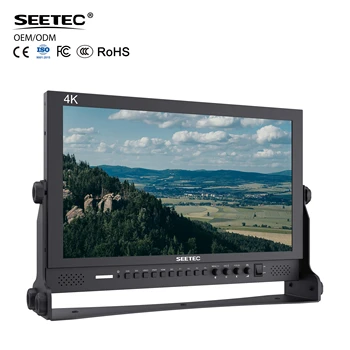 SEETEC Factory P173-9HSD Pro Broadcast Field Monitor 17.3 Inch FHD Aluminum Design, 3G-SDI/Component/Composite Inputs,