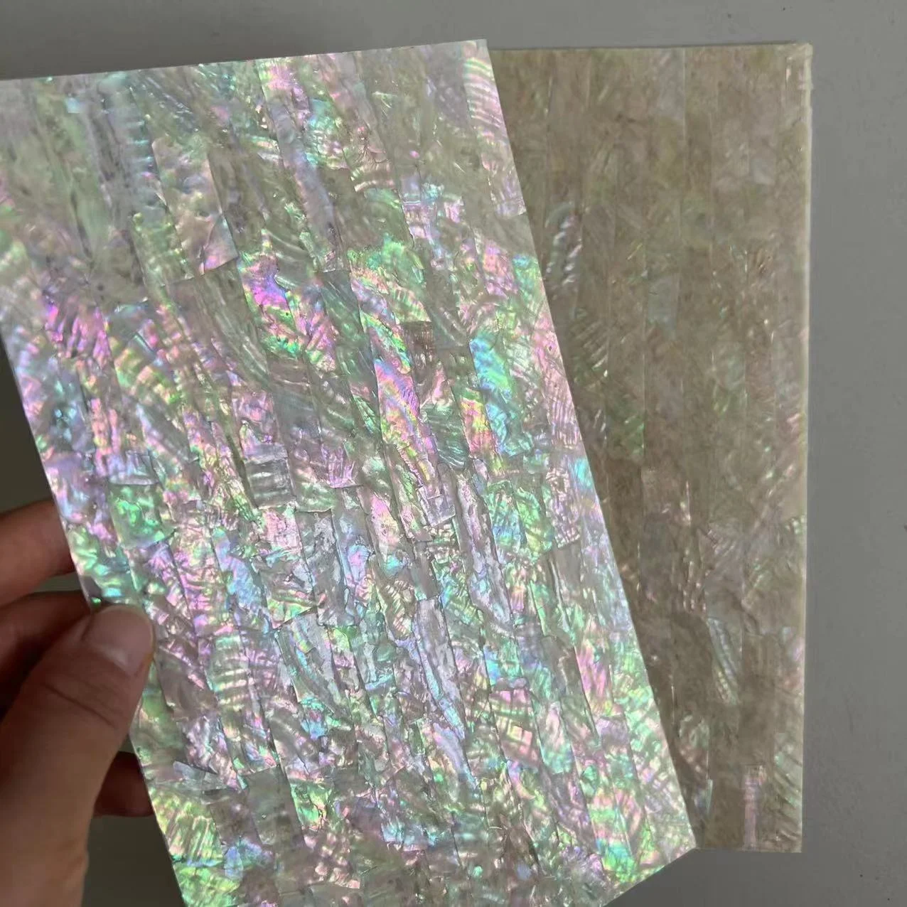 XE-019 нового дизайна из натуральной раковины бумага китайская раковина абалона, лист для художественного ремесла мебель для дома украшения