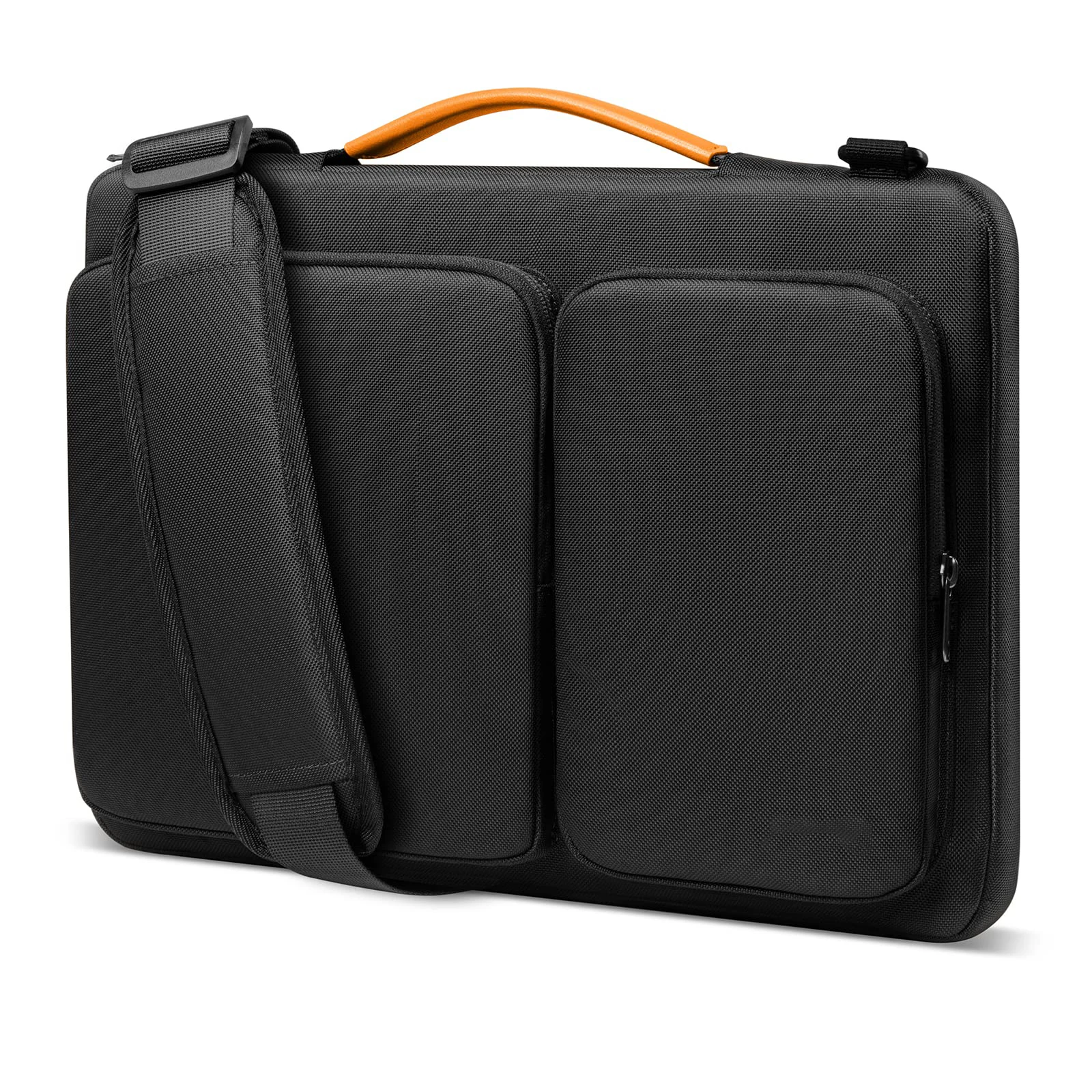 Laudtec 360 Protective Laptop Shoulder Bag for MacBook Air M4/A3240, M3/A3113, M2/A2681 Water-Resistant Accessory Case