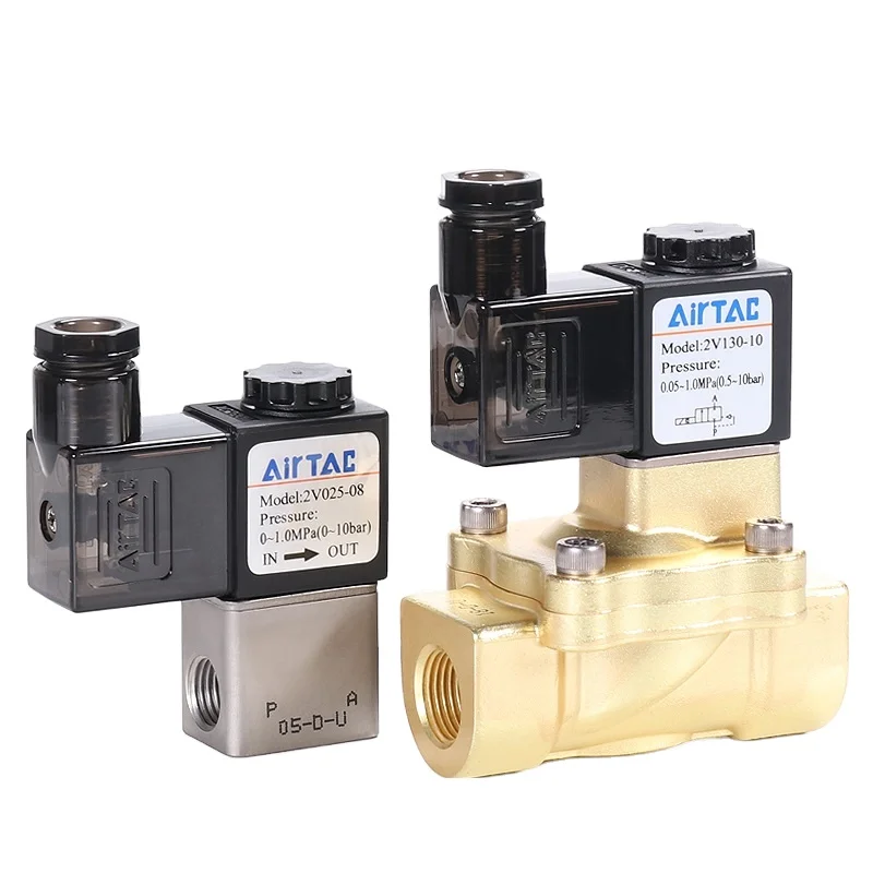 Elettrovalvola Pneumatica AC220V 2V025-08 Valvola Di Controllo - Foto 12