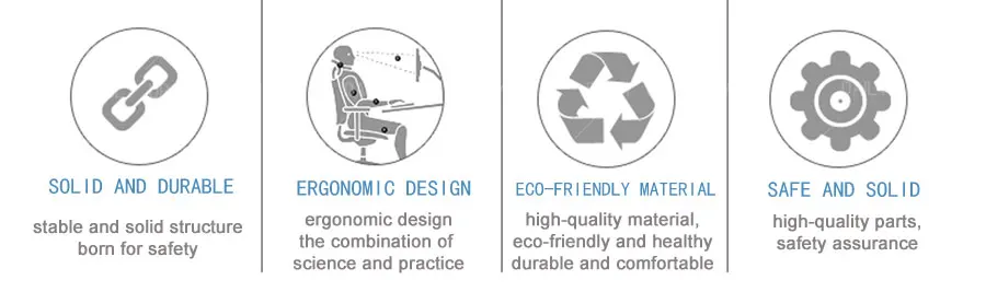 Padded Seating Executive Office Chair Height Adjustable Company Lift Chair Colorful It Chair Sturdy Construction