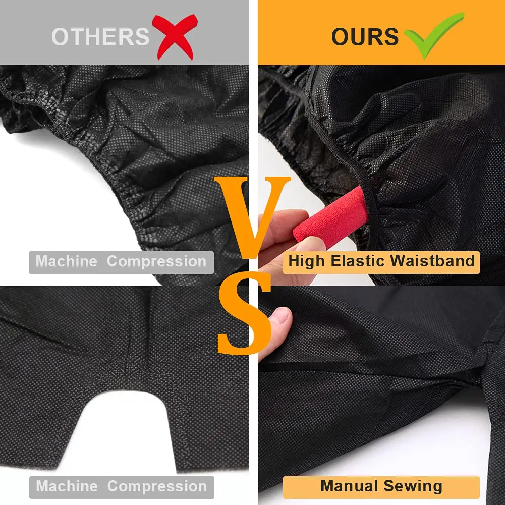 ForPro Men's Boxer Shorts, Disposable Shorts for Massage, Tanning, Waxing  and Medical Services, Individually-Wrapped, One Size Fits Most, Black