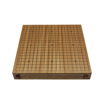 Wooden Go Board Game Set With Storage Drawers,Classic Goban 2 Player ...