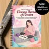 Tutoriel complet de crochet en anglais - Style girly aquarelle de rêve