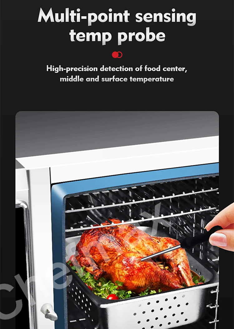 Chefmax Custom 4 Tray Multifunctional Touch Screen Control Electric