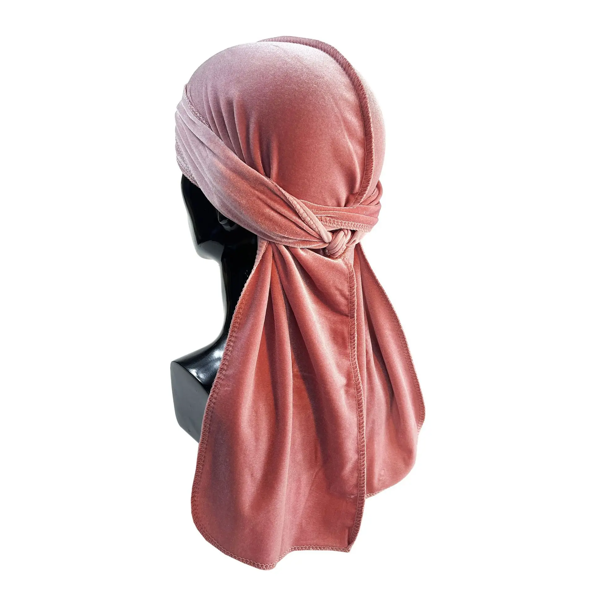 Шелковые прочные косички унисекс для мужчин, дизайнерские косички с длинным хвостом, бархатные банданы, прочные косички для мужчин, головной платок