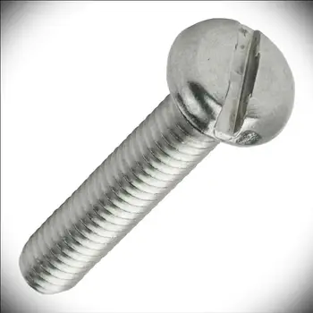 Manufacturer customization Pan Head Bolts with Slots Stainless Steel Slotted Pan Round Head Bolt