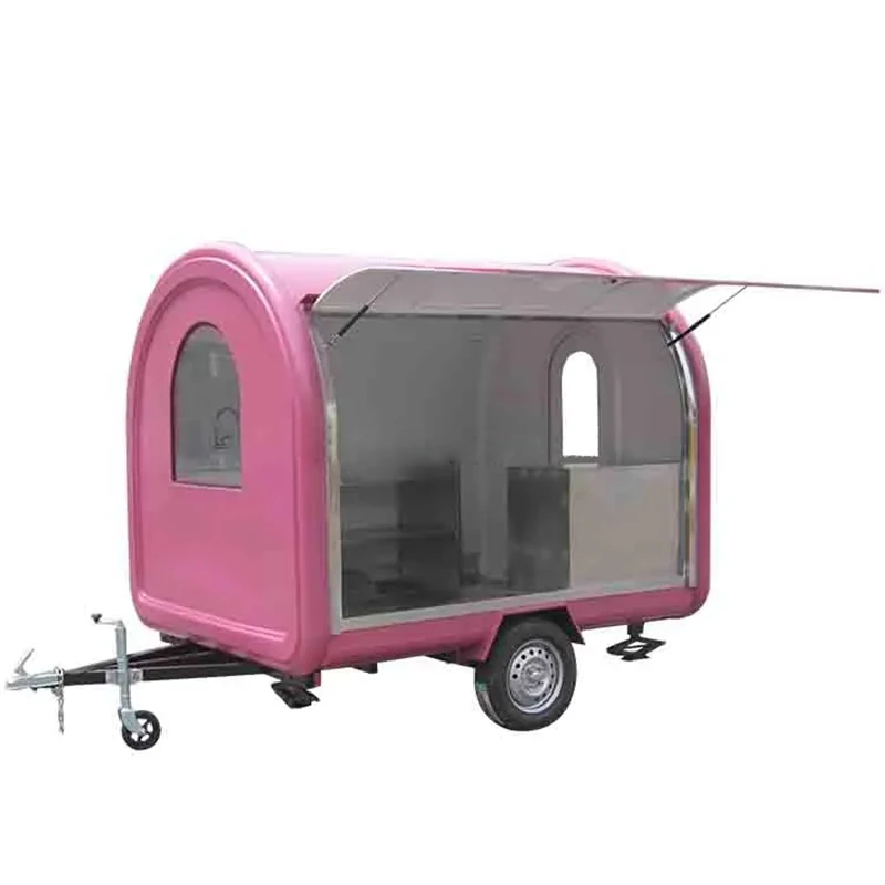 JX-FR250W Mobile bar Trailers offer versatile solutions for food service.
