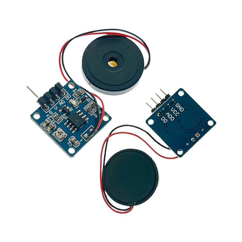 Piezoelectric Plate Tapping Vibration Sensor Switch Module