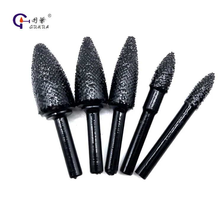 Vacuum Brazed Diamond Grinding Heads Carving Bits for Metal