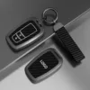 A two-button carbon fiber texture hand rope