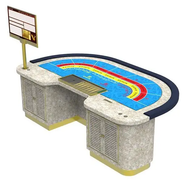 YH большие скидки 102 дюймовые мраморные профессиональные покерные столы для казино баккара