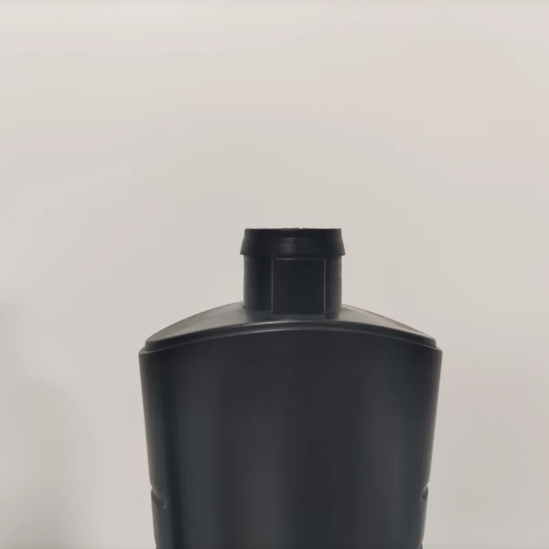 Custom 400ml Hdpe Shampoo Shower Gel Plastic Bottles Hair Conditioner Flat Cosmetic Packaging Container