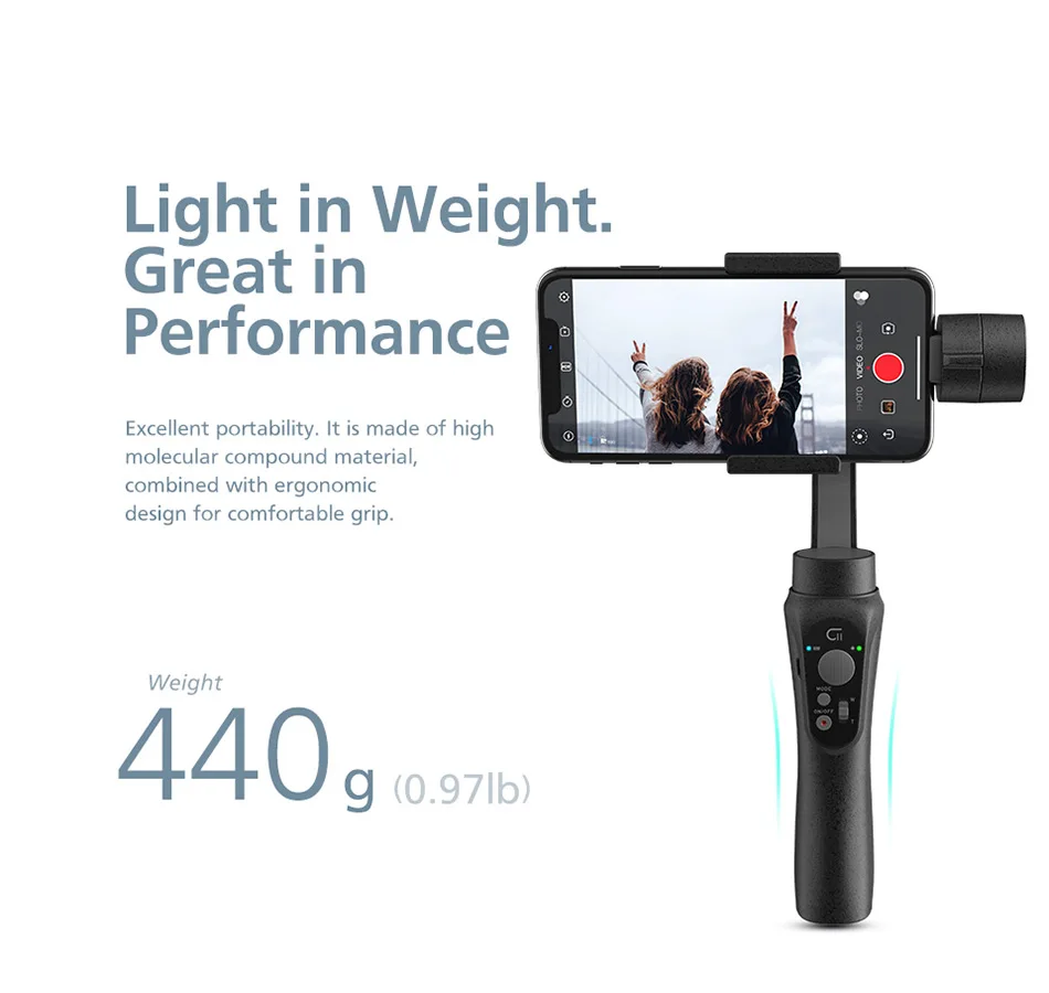 ZHIYUN CINEPEER C11 Gimbal - Stabilize Your Smartphone Videos