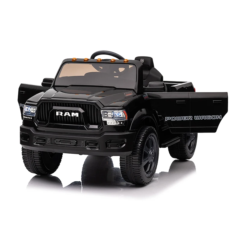 Licenced Dodge RAM 12v Battery Operated Kids Toy Cars With Remote Control Ride on Electric Car for Children