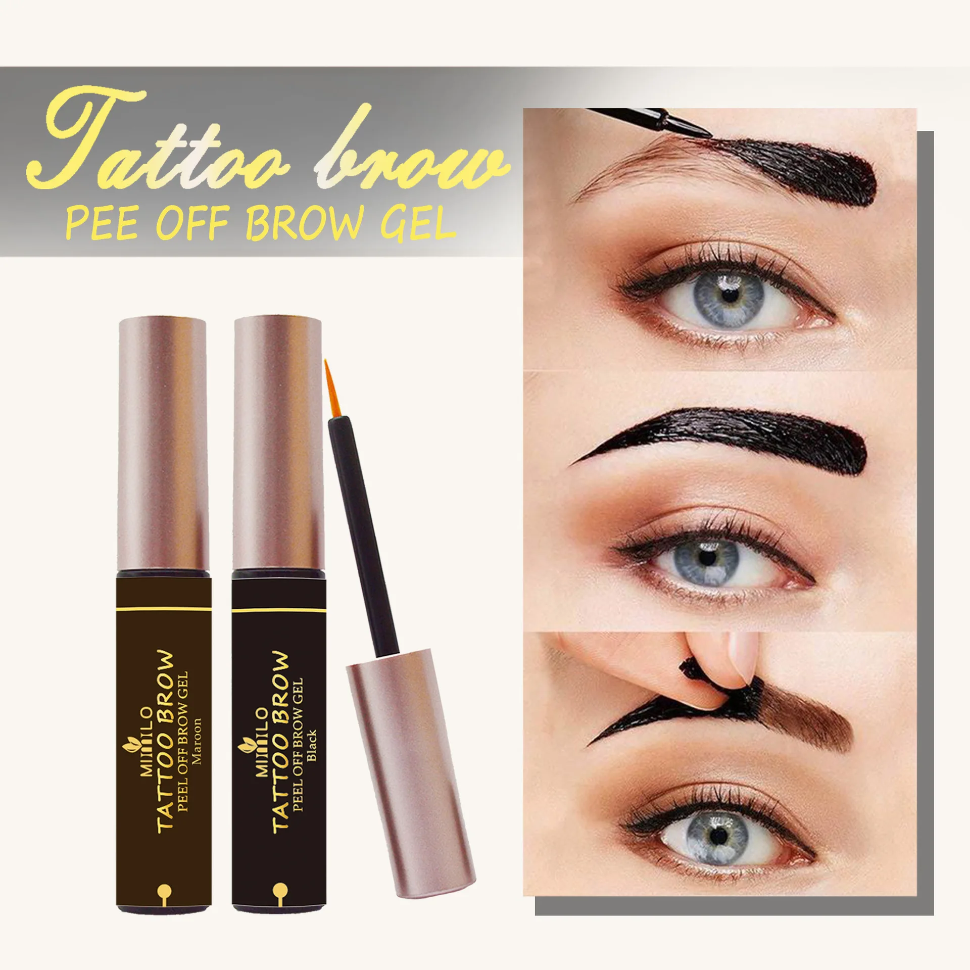 AD Quick, easy brows using the @Maybelline Tattoo Brow 36HR Styling G... |  TikTok