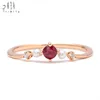 18K Solid Rose Gold