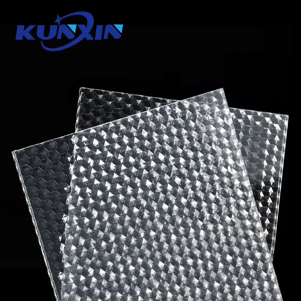 Kunxin UGR Prismatic Diffuser Sheet - Anti-Glare Lighting