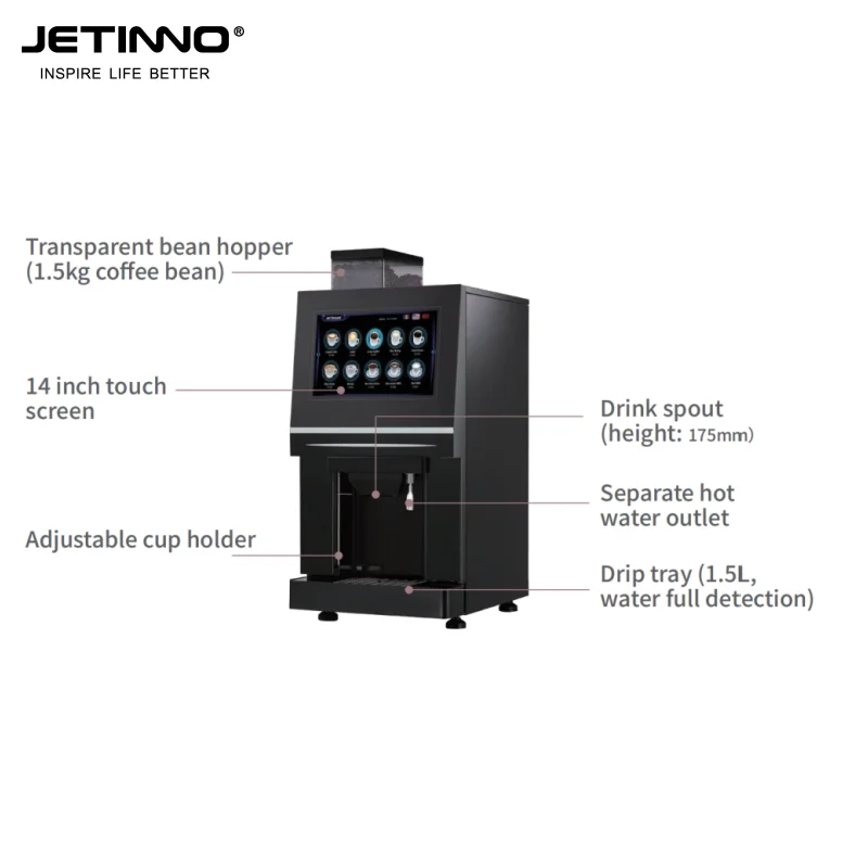 Jetinno JL26-ES4C Espresso Machine - Versatile & Efficient