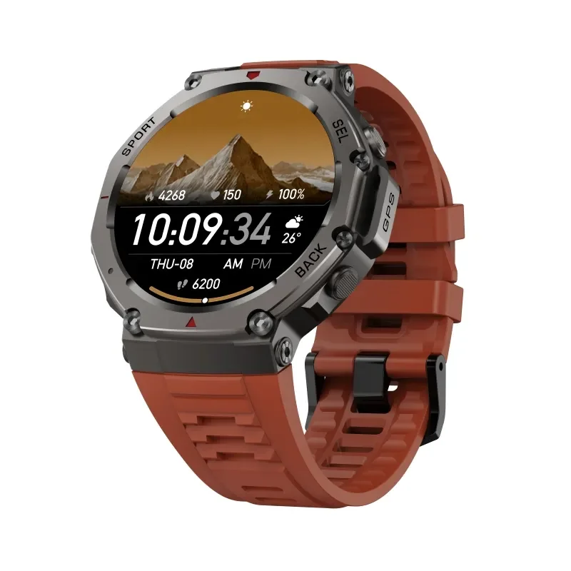 YTGEE DM58 GPS Smartwatch 2025 500mah AMOLED Relojes Inteligentes 5AMT Waterproof Outsid aperçu 5