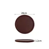 ทรงกลมสีวอลนัท ขนาด 20x20 ซม.