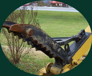 1-50 Ton Excavator Bucket Thumb Q345B Weld On Thumb For Excavator