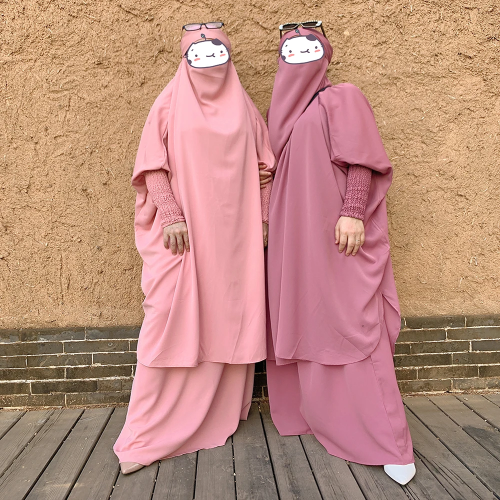 Muslim Prayer Dress Overhead Long Hijab Muslim Khimar Hijab Two-piece  Prayer Outfit Prayer Dress - Buy Long Tube Dress,Korean Style Tight  Dress,One Piece Dress Latest Product on Alibaba.com