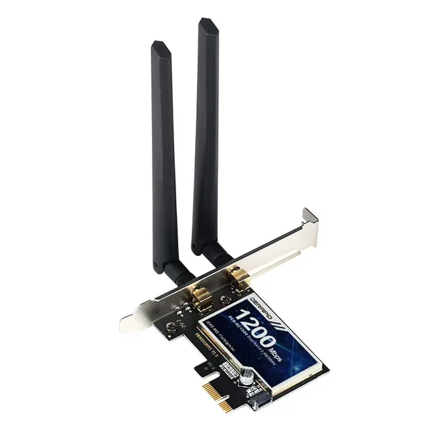 Wholesale 1200Mbps Pcie Network Cards Intel Wireless-AC Gigabit BT 4.0 5G Tops 867Mbps 2.4 Ghz/5 Ghz WIF5 Interface Type PCI