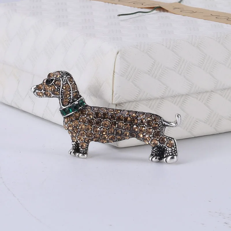 アメリカで購入　ダックス ブローチ　angel dog design アメリカで購入 ダックス ブローチ angel dog design - メルカリ