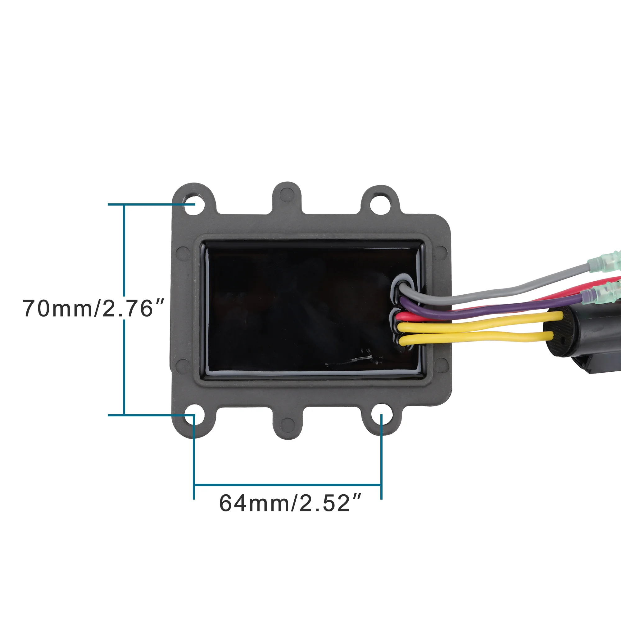 GOOFIT Motorcycle Voltage Regulator Rectifier Replacement for Johnson Evinrude 150 175 HP 1991-1995 Outboard Motor Engine Parts